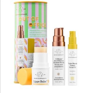 Drunk elephant out of office set